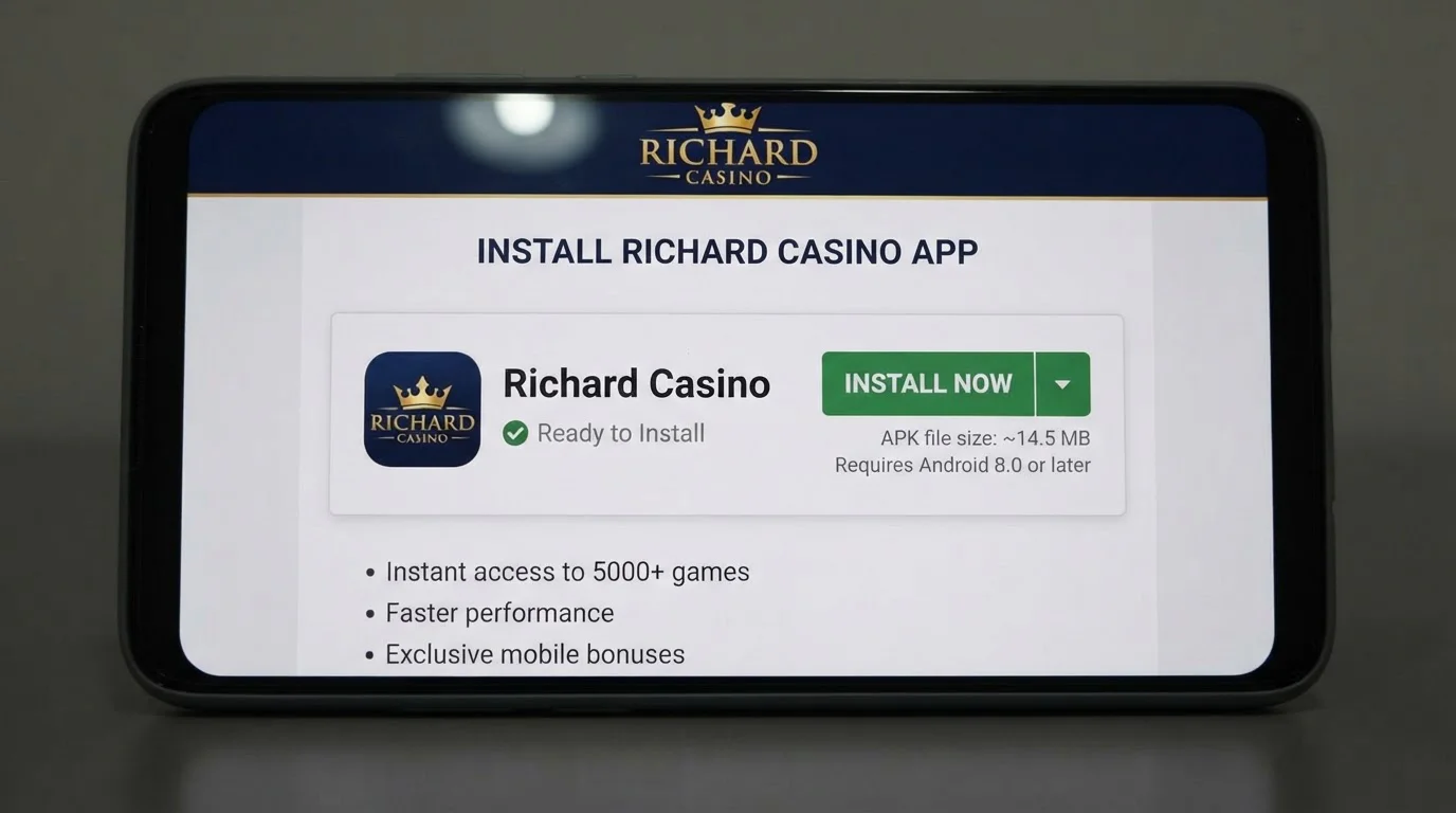 Official Richard Casino mobile installation page